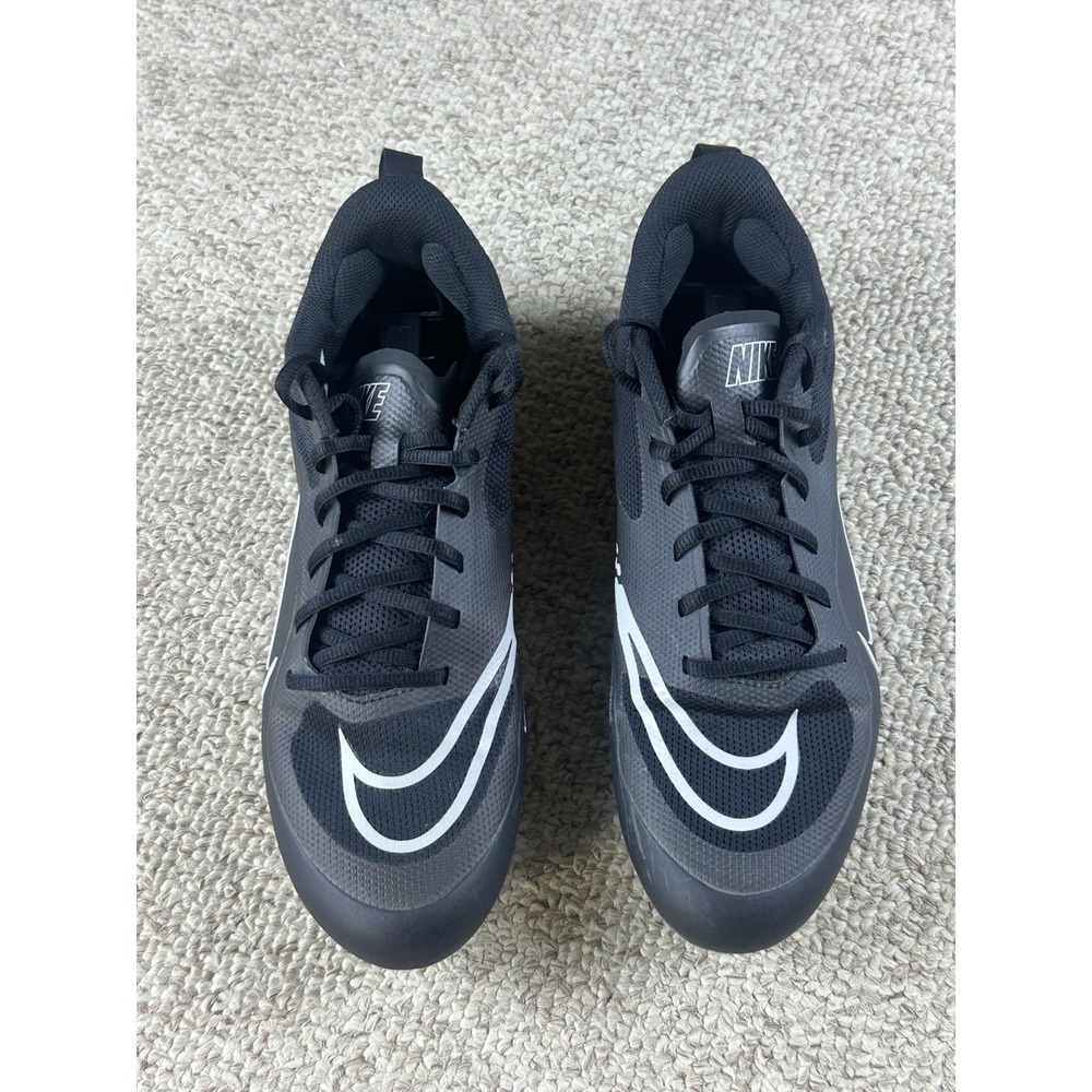 Nike Alpha Huarache 8 Pro Lacrosse Cleats Men's Size 9.5 Black Football Soccer